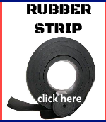 rubber strips