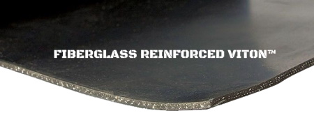 fiberglass reinforced viton rubber sheet